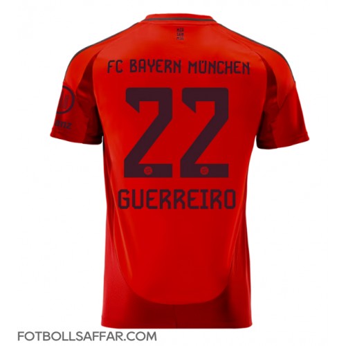 Bayern Munich Raphael Guerreiro #22 Hemmatröja 2024-25 Kortärmad